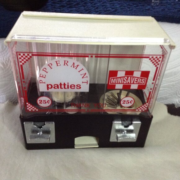 VTG Counter Double Vending Machine, Coin Operated; Kidcore, Storefront Candy - Picture 1 of 3